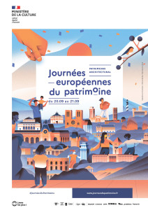 Affiche de la 25e édition des Journées européennes du patrimoine, réalisée par Clément Barbé.jpg